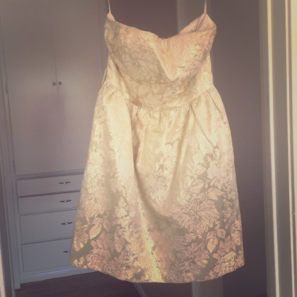 Gold dress. Great condition